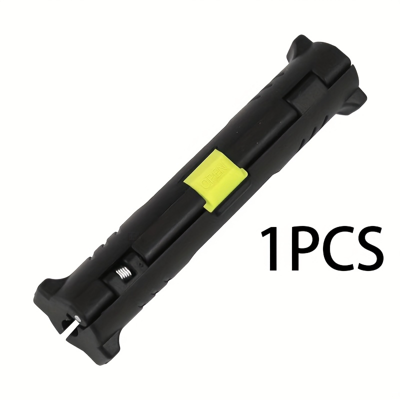 Automatic Electric Wire Stripper And Cutter - Multi-functional Rotary Coaxial Cable Crimper With Adjustable For Network And Electronic Repairs, , Red/, Pen, Pliers