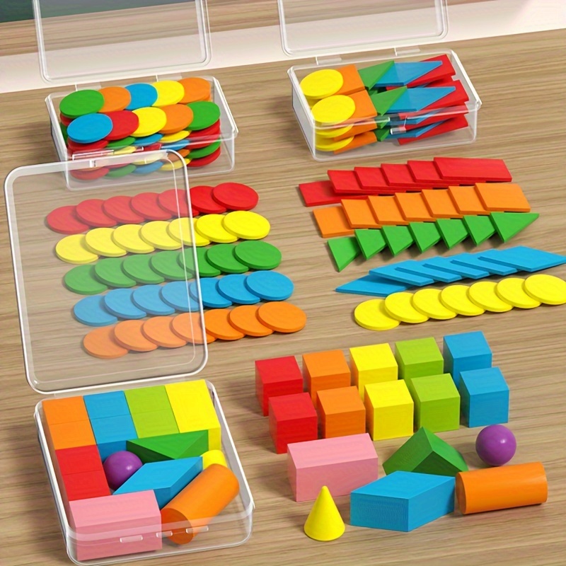 

16pcs/50pcs School Students Mathematics Teaching Aids Teaching Materials Education Children's Educational Mathematics Teaching Aids 6