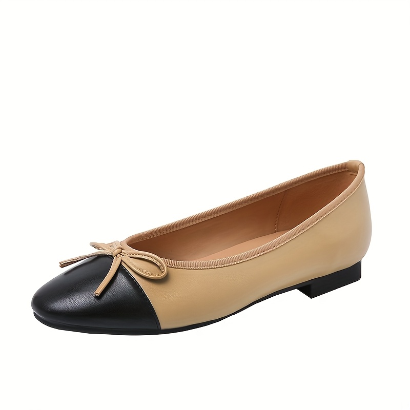 Flat Shoe Chic Day Shoes Layah Camel Leather Flat Shoes By Diana