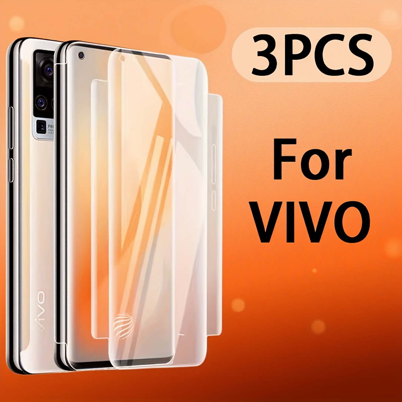 TEMU 3pcs Hd Tempered Glass Screen Protector, Suitable For , Anti-fingerprint, Full Coverage, For Gaming, High , Display, Gaming Accessories | Ocean