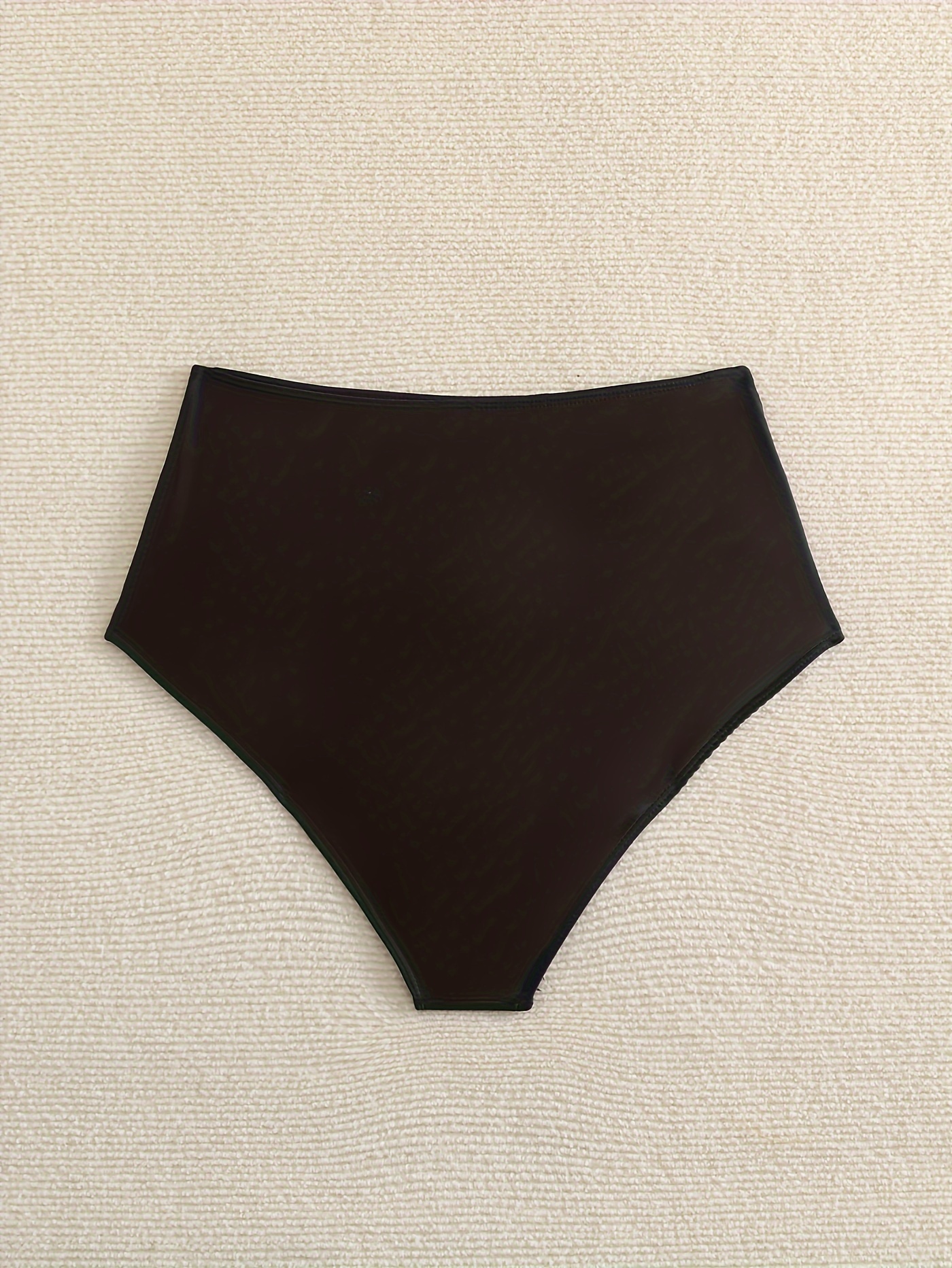 Easter Single Swimming Trunks for Women Black Slimming Hot Spring Ladies Bottoms