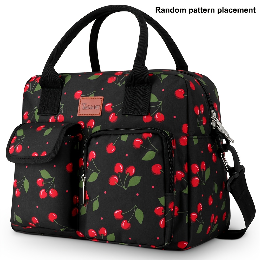 Image of G-447 Insulated Bag With Shoulder Strap, Outdoor Cooler Bag, Picnic Basket, Ideal For Camping, Non-food Contact
