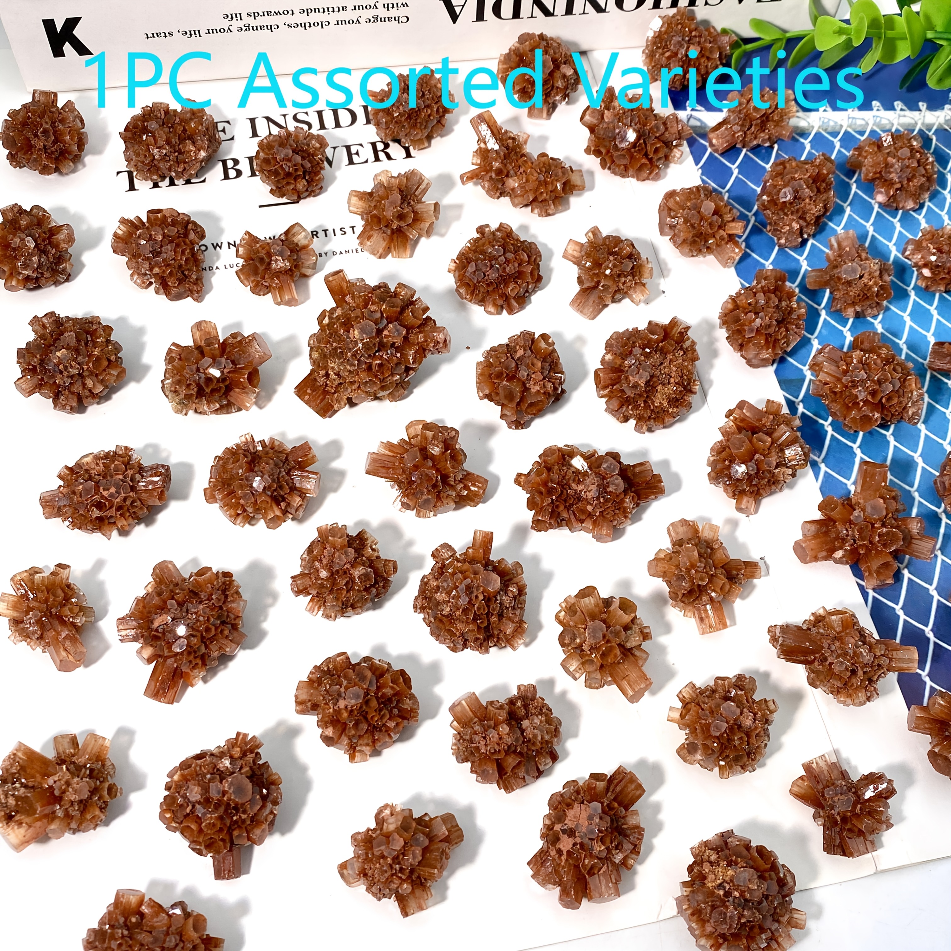 1pc Random High Quality Natural Cluster , Bulk Gem Ornaments, Home Decoration, Gifts From .