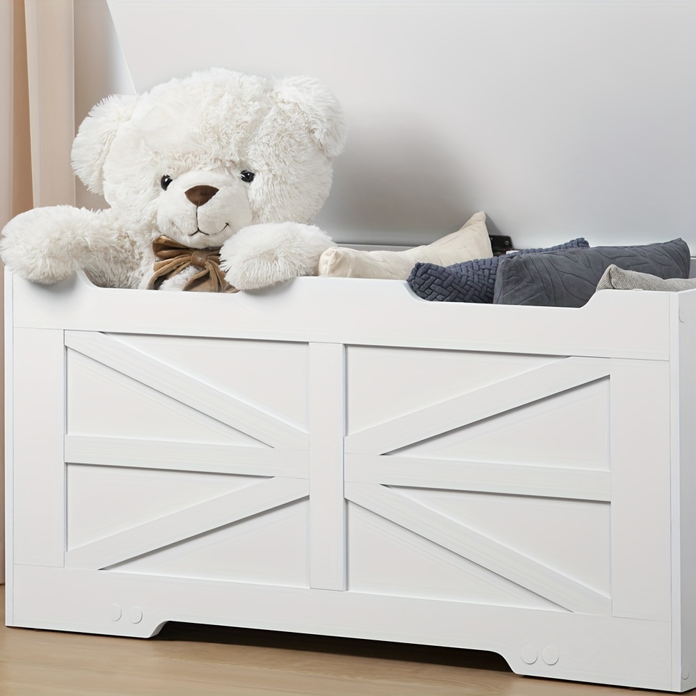 Storage Chest, Trunk, And Wooden Bench - a 39.4