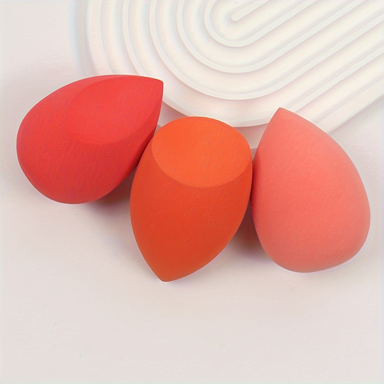 3pcs Makeup Sponges for Even Base Makeup Application