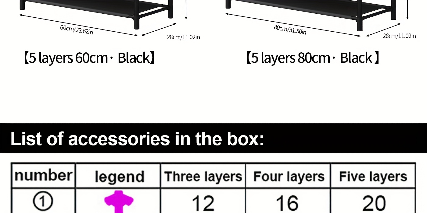4-5 Tier Hallway Organizer with 8 Hooks - Space-Saving, Easy to Assemble, Durable Design for Entryways And Bedrooms, Minimalist Style - Black/White, Perfect for Entryway Storage, Freestanding Shoe Rack