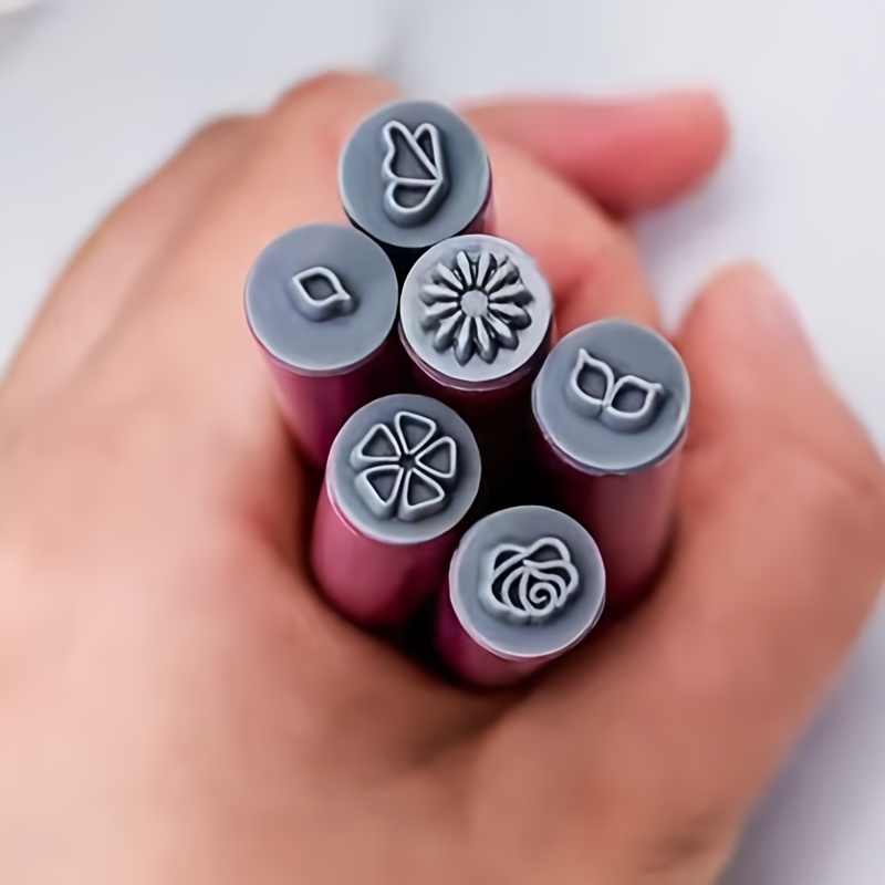 1/6 Detachable Nail Pen, Random Flower And Pattern Nail , Painting Nail Brush , Nail Pen