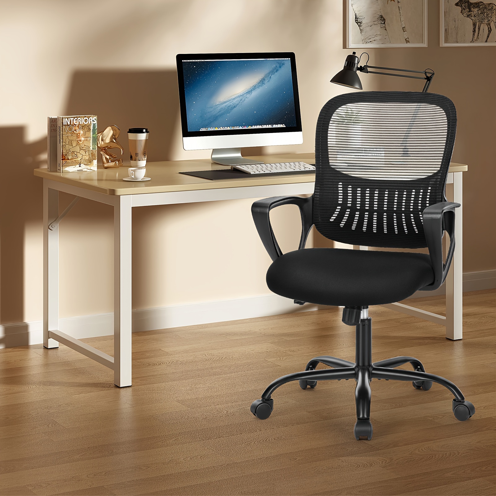 

Olixis Drafting Chair Tall Office Chair With Arms, Ergonomic Executive Standing Desk Chair With Lumbar Support And Adjustable Footrest Ring, Rolling Stool For Home Bar Counter Computer