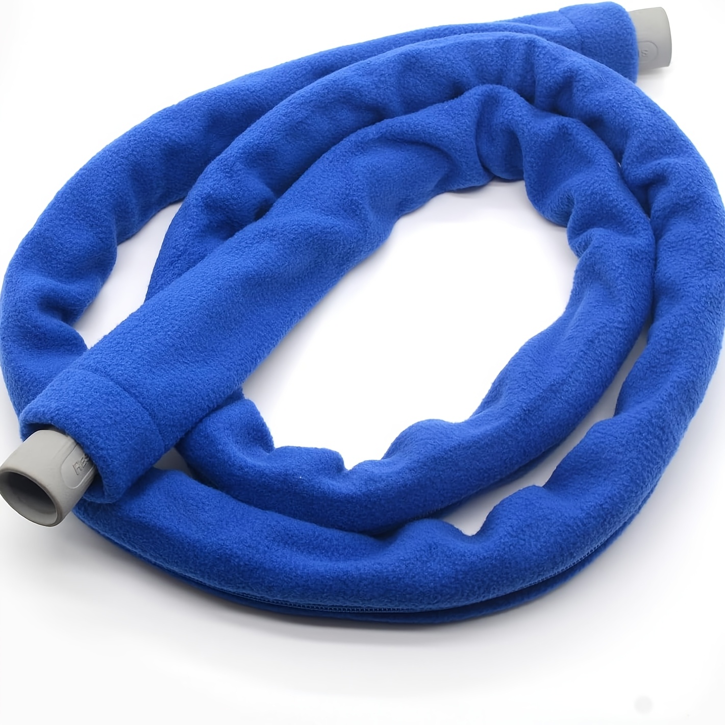 TEMU 1pc Sleeve And Hose Protector, Soft Fleece Material | Full Zipper Closure, Suitable For Cpap Circuits, Reduces Condensation And Noise, And