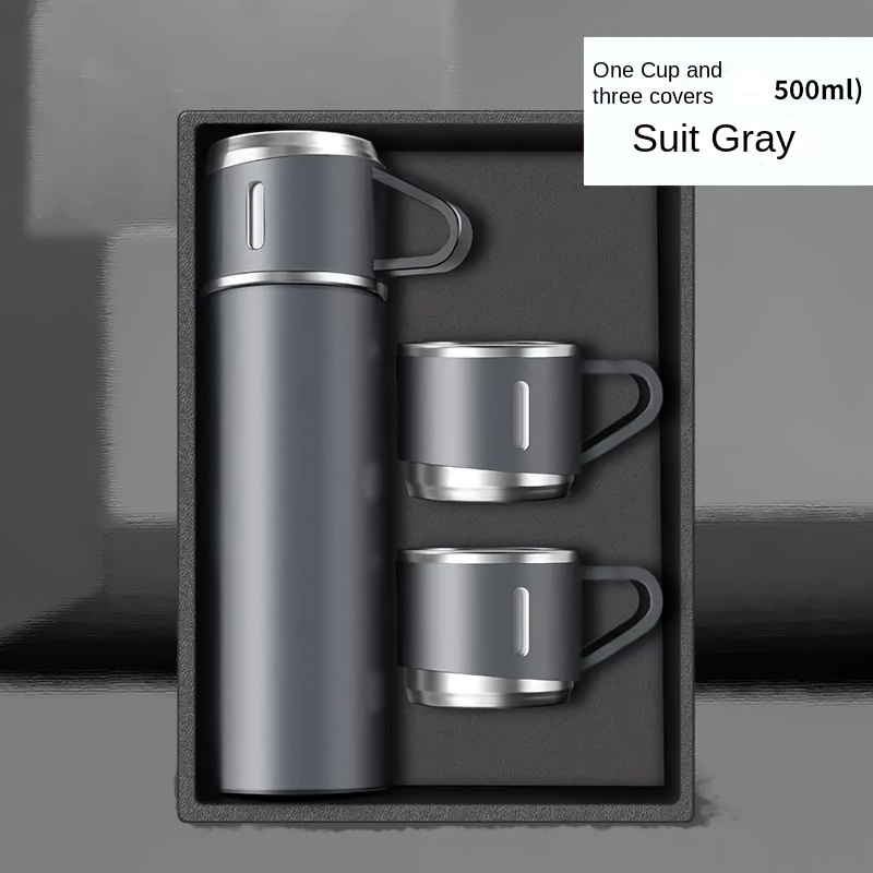1 set fashion thermal bottle coffee mug thermal mug 500ml 16 - Temu