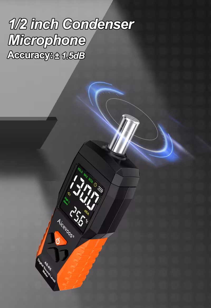 meter decibel meter 30 130db measure sound level noise decibel monitor Product details 5