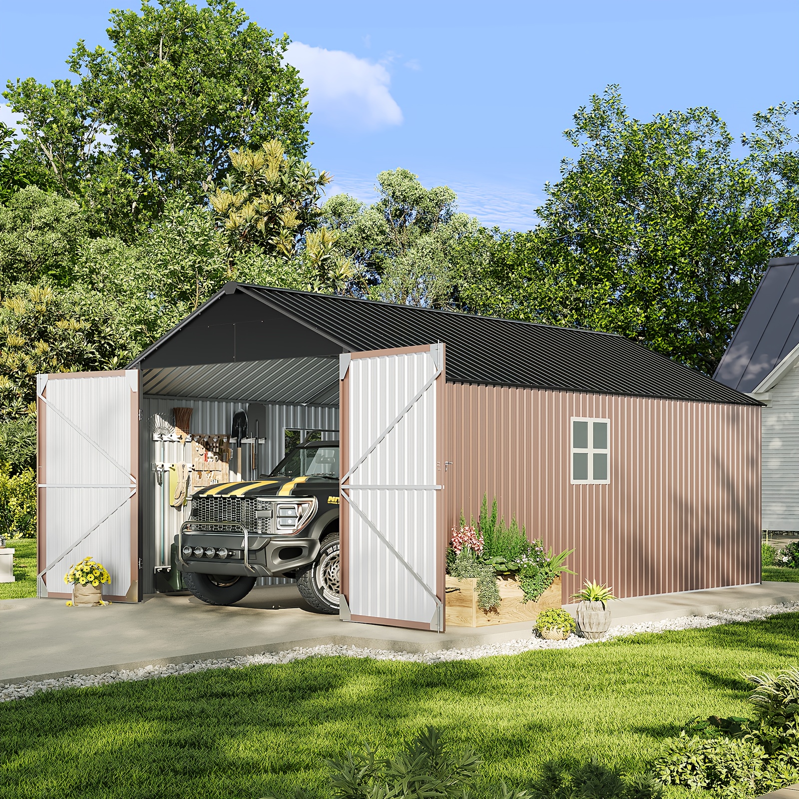 shed kit sold on Temu United States