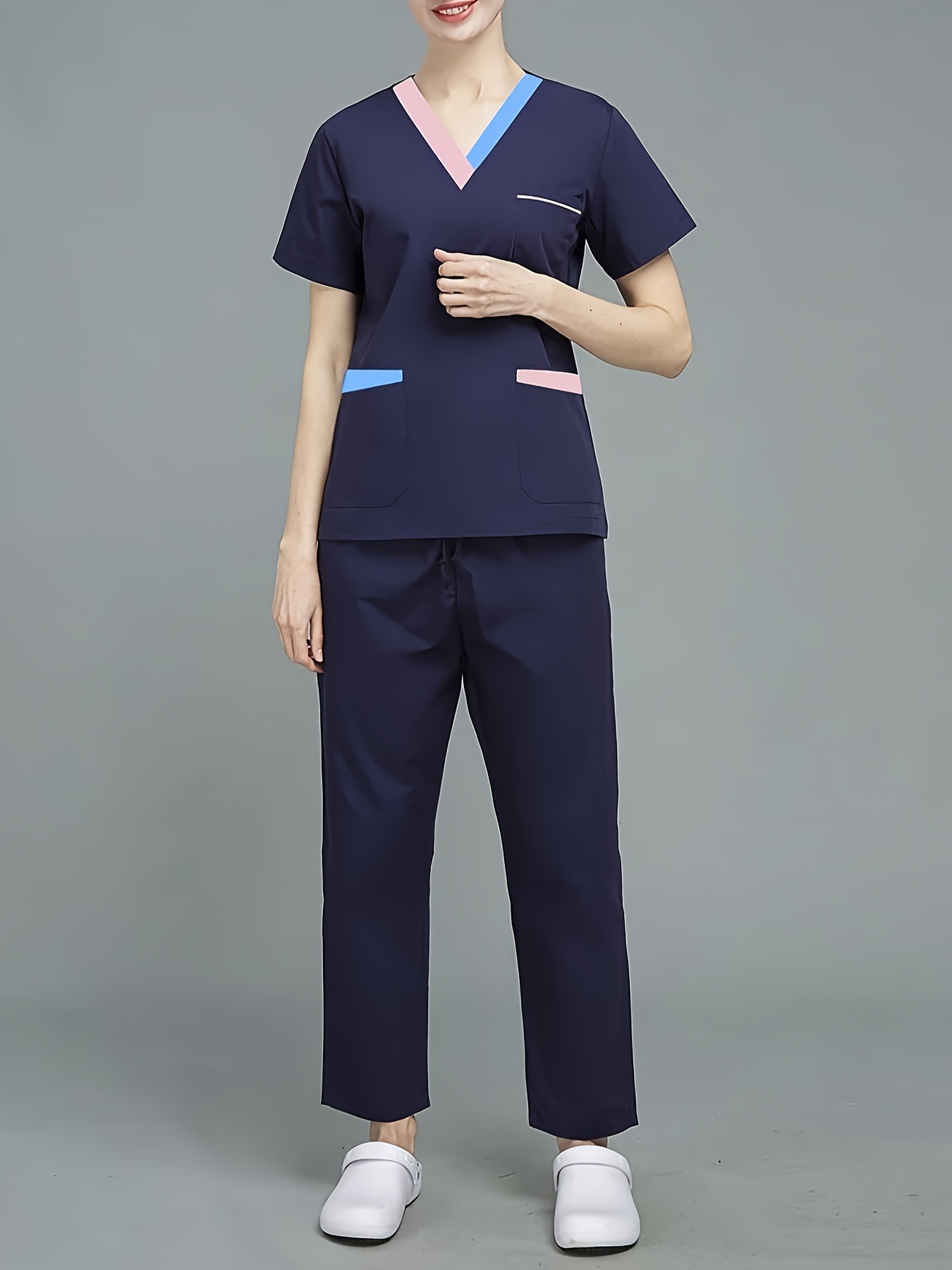 Women Nursing Scrubs - Temu