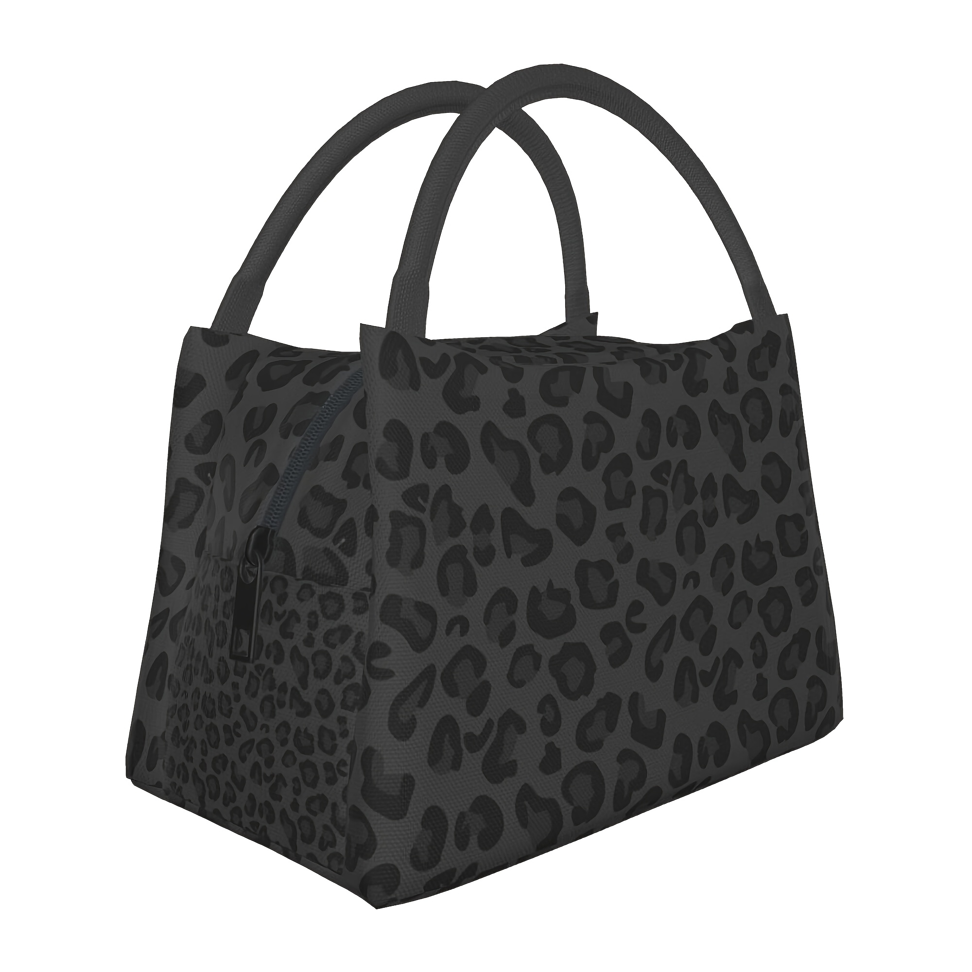 E-shop Isolierte Lunchtasche für Damen und Herren, wiederverwendbare große Lunch-Handtasche, mit thermisch versiegelter Reißverschlussverschließung,