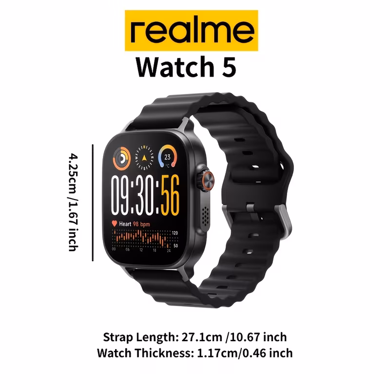 Realme Watch 5 · anuncio versión global · imagen 2 del anuncio