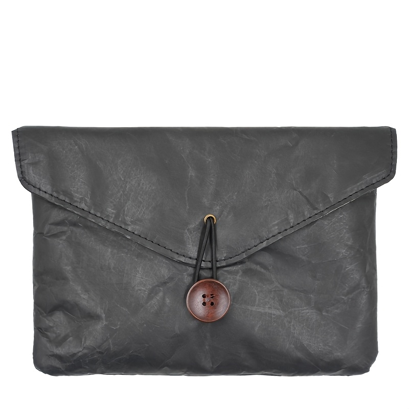 TEMU A Lightweight And Thin Storage Bag For Laptop Power Adapters Made Of Fiber Paper, Featuring Compartments For