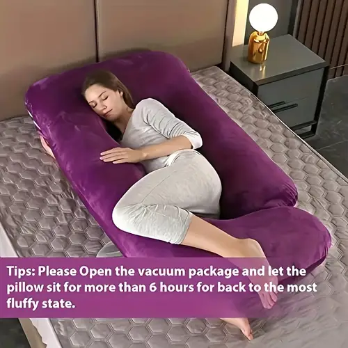 60 inch j shaped full body pillow maternity pillow maternity full body pillow with velvet pillowcase full body pillow with back leg and tummy support comfortable sleep
