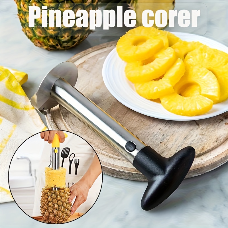 

1pc Stainless Steel Remover, Easy-to-use Peeler, Rust-resistant Sharp Blade, Fruit , Detachable Handle, Fruit Remover, Kitchen Gadget For Restaurants, Food Trucks