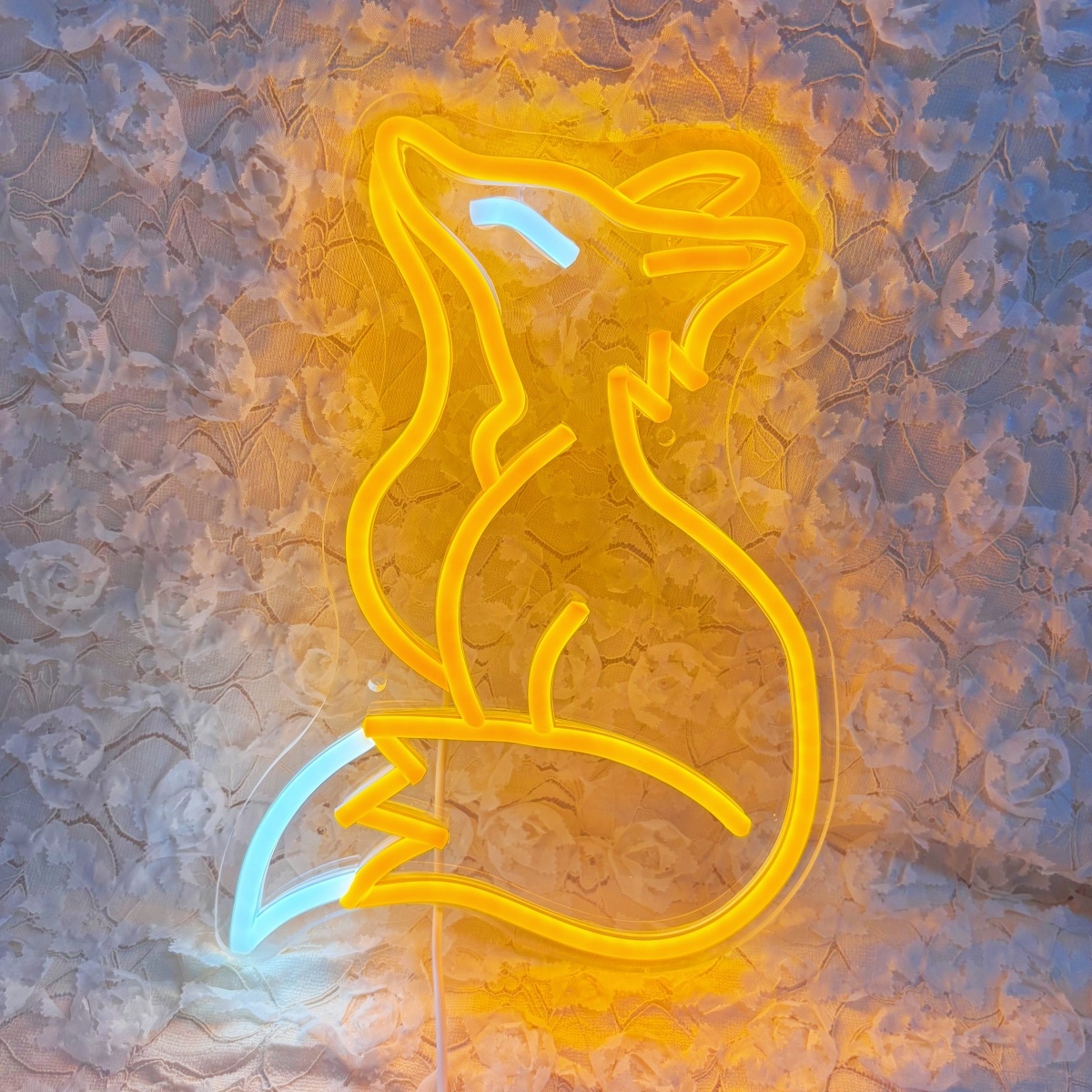 Image of Fox Neon Sign, Neon Sign For Wall Decor Animal Neon Lamp For Room Decoration For Man Cave Game Room Party Birthday Christmas Gifts
