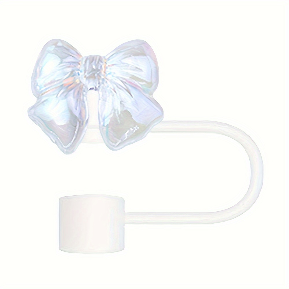 1pc/4pcs Sparkly Resin Straw Caps For Cups 30&40 Oz Tumblers, Adorable Straw Protectors For Reusable Drinking Straws, Additions For Tumblers