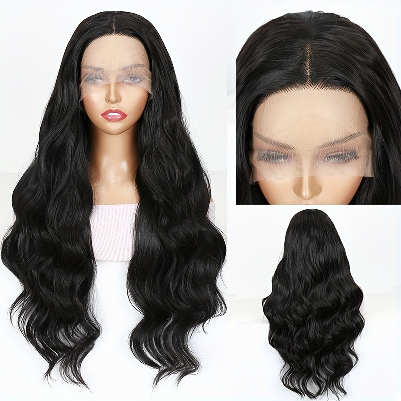 Lace selling Frontal Wig Black Bodywave Heat safe