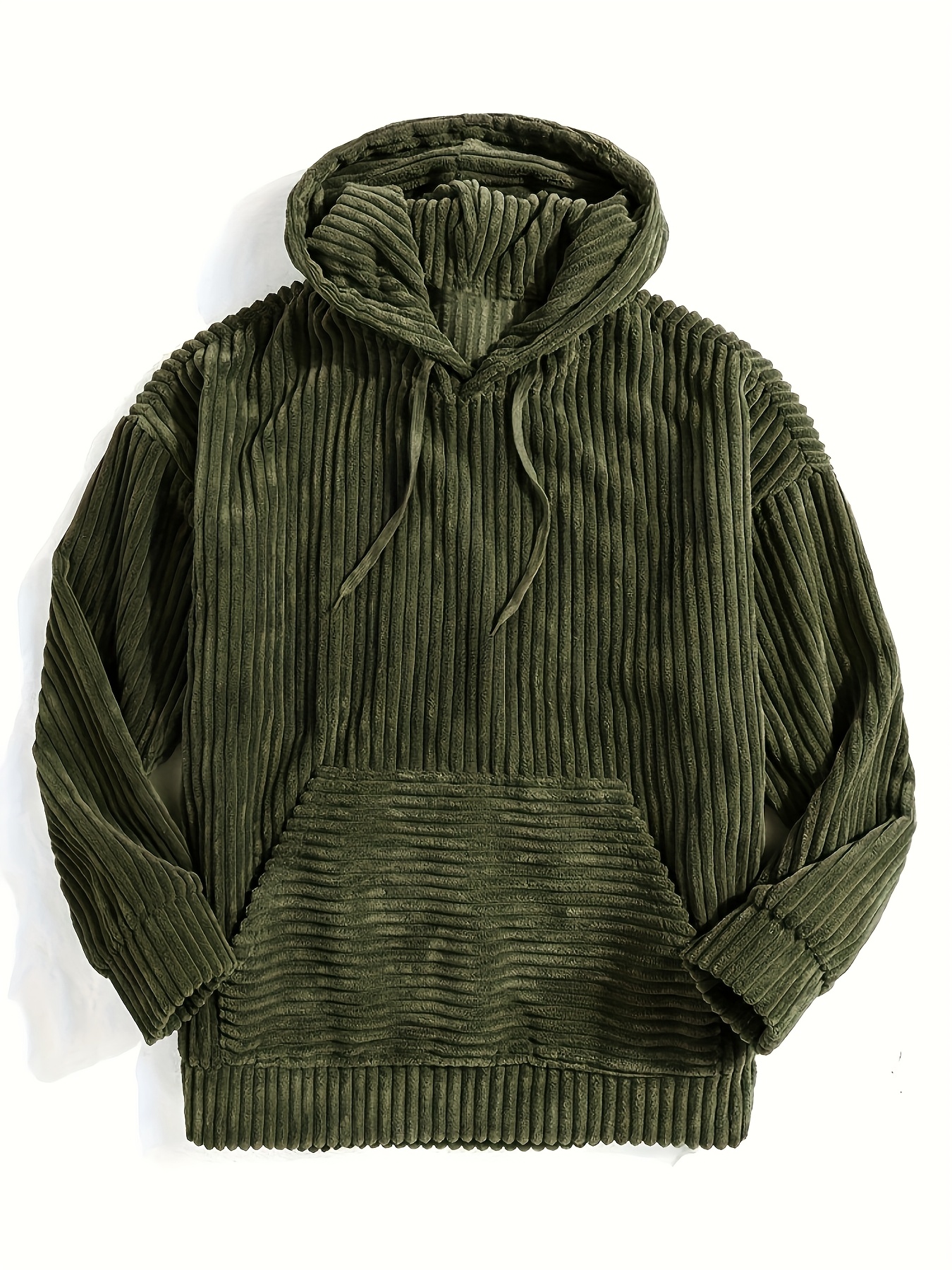 vintage corduroy hoodies men men's casual pullover hooded - Temu