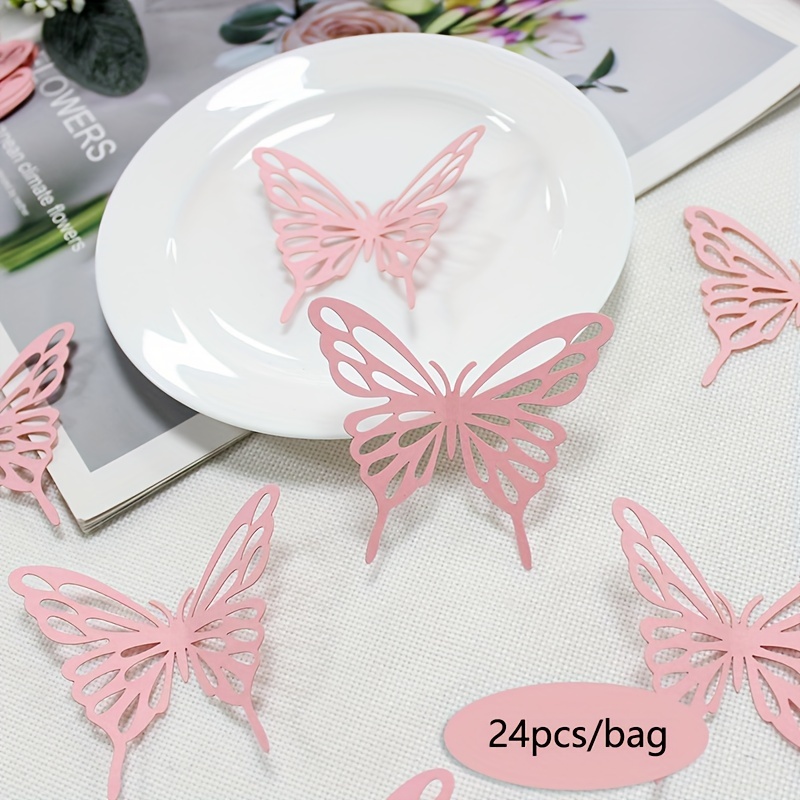 24pcs 3d -themed Party Decoration Supplies, Wall Decoration Supplies, Birthday And Wedding Party Decoration