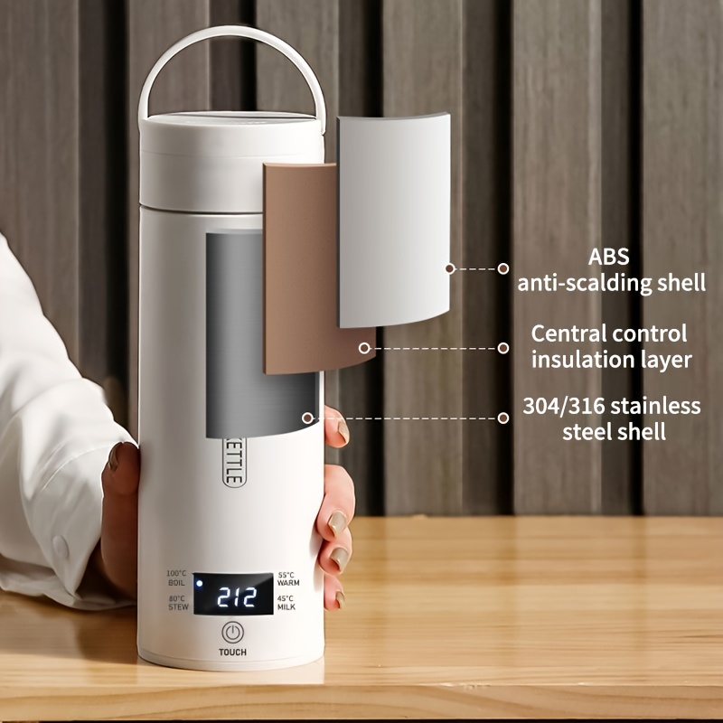 Portable Kettle Mini Electric Water Heater Pot Travel Kettle