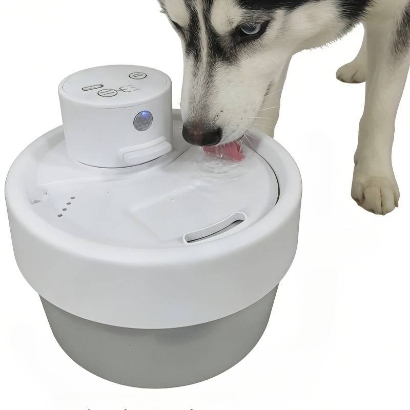 Automatic Cat Water Dispenser, 33.82oz Capacity, For Indoor Use. This Quiet Cat Water Fountain Provides Fresh Drinking Water, Comes With A Filter, And Requires No Batteries.