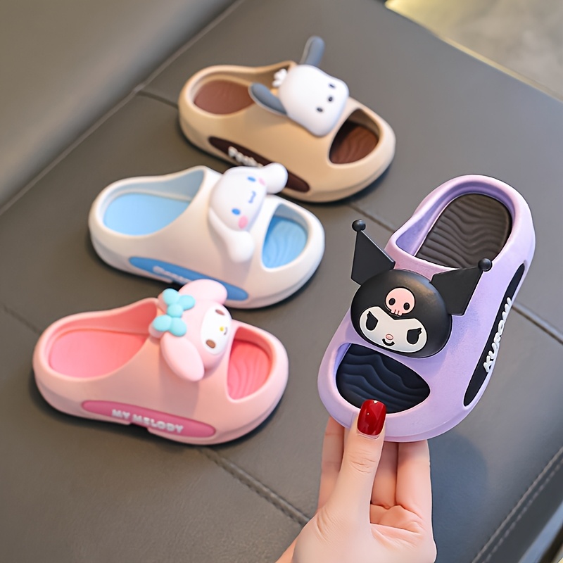   girls slippers   cartoon girl slippers soft sole indoor non slip home