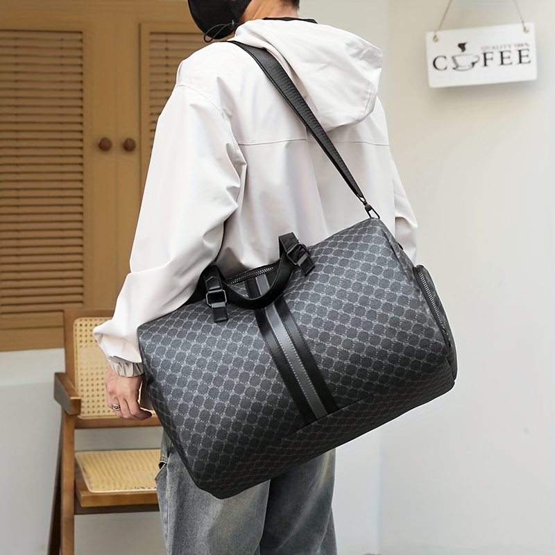 

Short-distance Travel Bag, Men's Business Trip Large Capacity Portable Men's Crossbody Bag