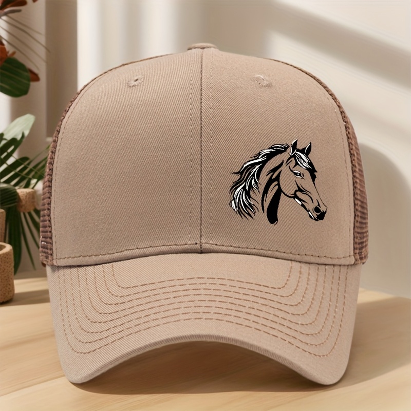 TEMU Gorra de Béisbol Ma Tou Yin para Hombres y Mujeres, Malla Transpirable Repelente al para /Verano, Gorra de para Deportes Casuales al , Pesca,