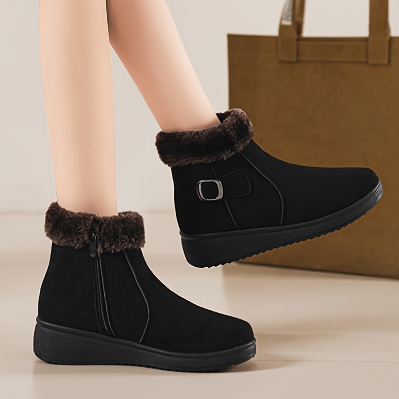 Ladies Boots Women's Snow Boots For Wide Feet Womens Snow