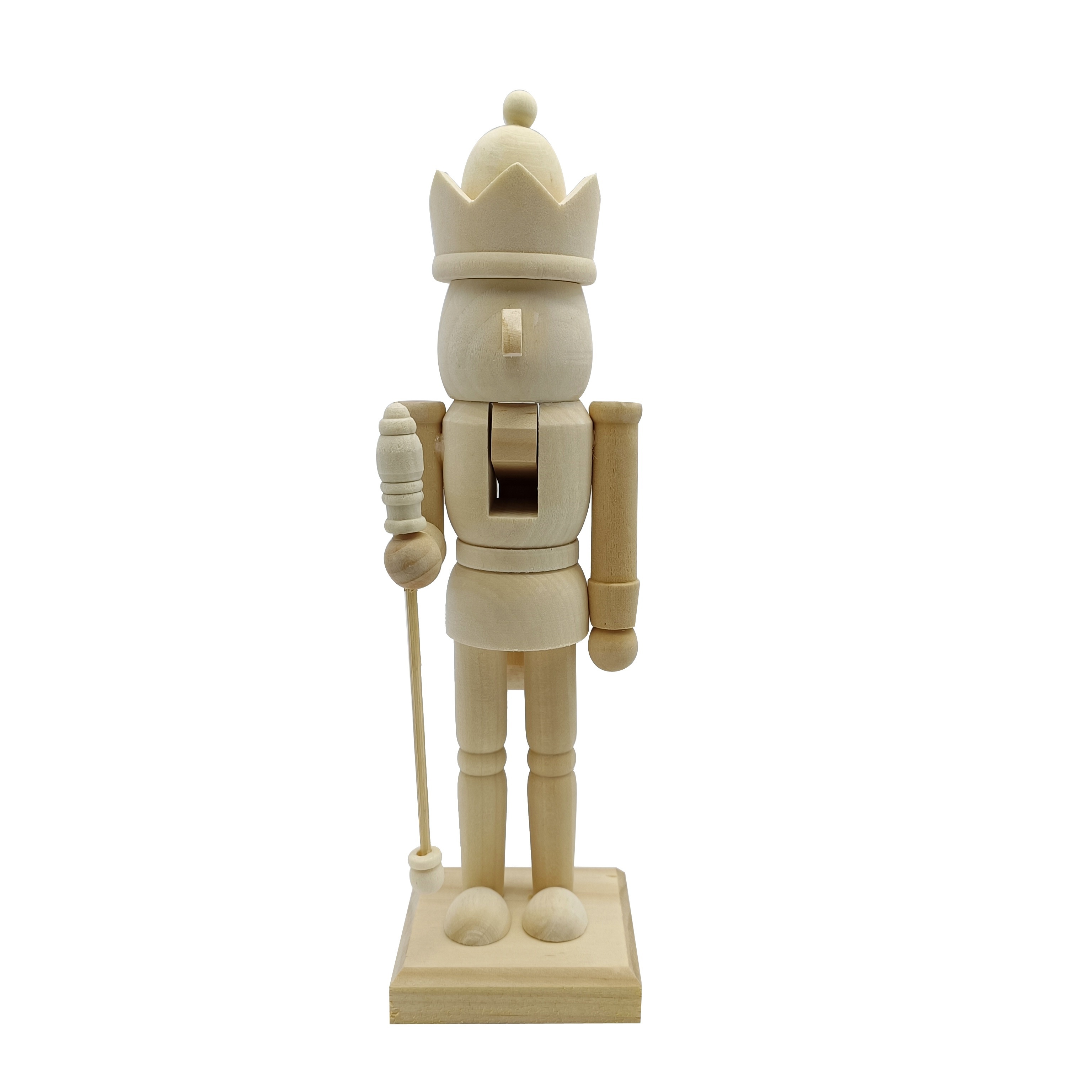 Image of Christmas Nutcracker Puppet King Soldier Decoration Gift, Halloween
