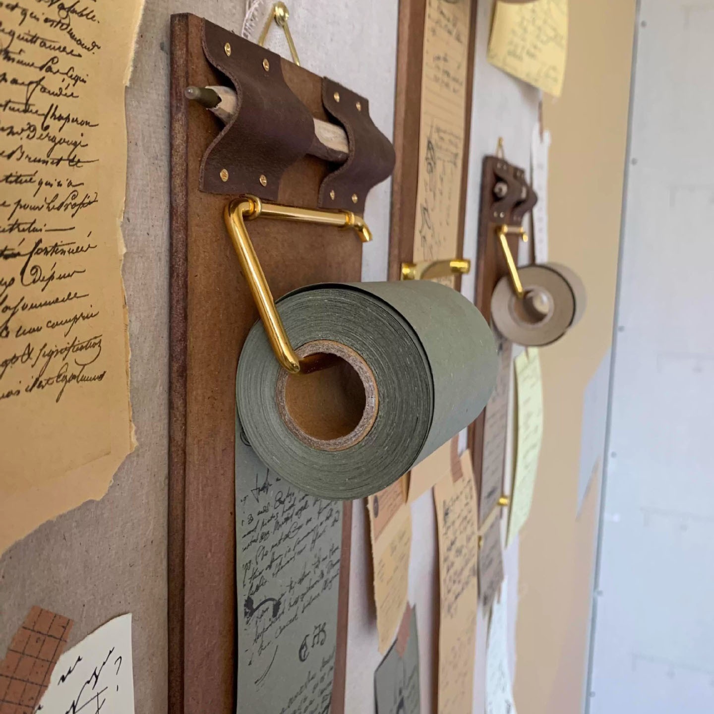 1 rulle vintage kavelbräda med bambupennhållare stora - Temu Sweden