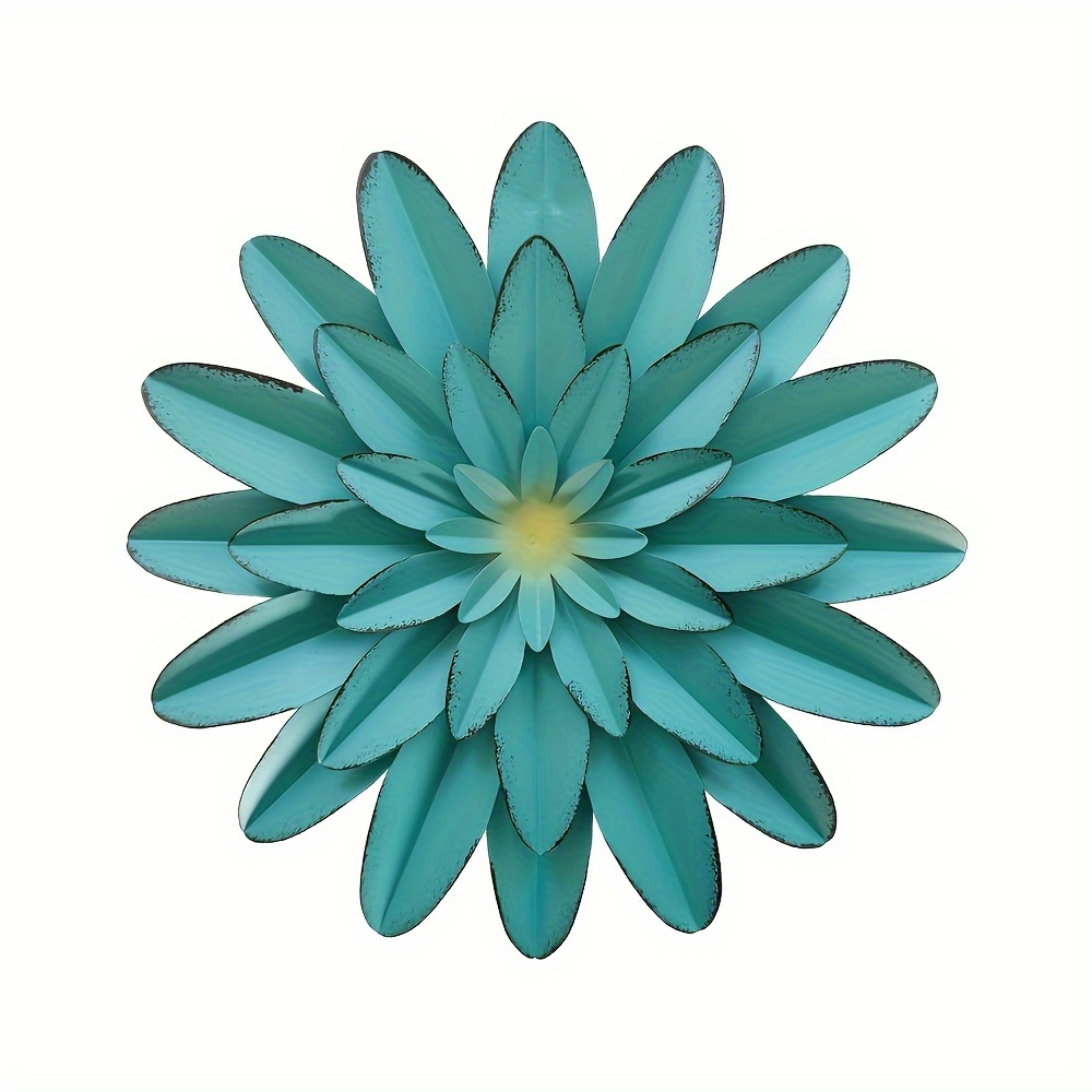 TEMU Five-tiered Wrought Iron Metal Flower