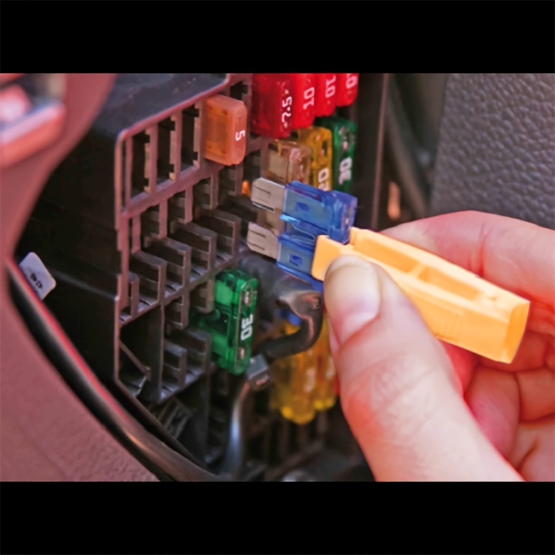 kit de 143 fusibles para coche - fusibles de coche tipo cuchilla, combinación estándar y fusibles de coche en miniatura, adecuados para barcos, vehículos recreativos, campers, barcos, camiones (5a 7.5a 10a 15a 20a 25a 30amp/atc/ato) 1 lápiz de detección + 2 conectores de enchufe