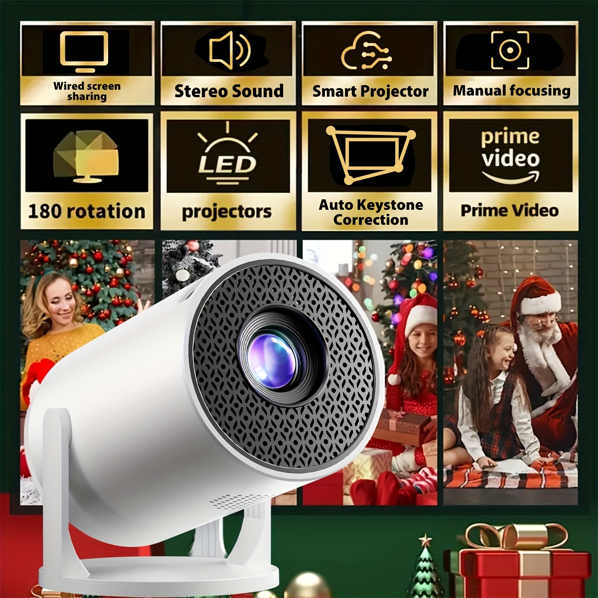 LEDプロジェクター 本体 YK200 LED Mini Projector Model YK200 | eBay