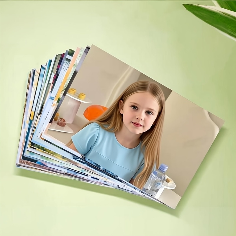 TEMU 2d Flat, 20pcs Custom Photo Prints Suitable For Travel Memory Keepsakes, Picture Postcards With Your Own Photos, Frame-free Wall Decor For,,