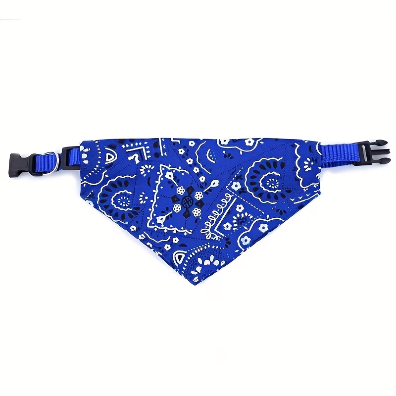 deal pet drool bib adjustable neck gaiter for dogs and cats polyester printed super absorbent suitable for small to medium dogs cute and fashionable Product details 4