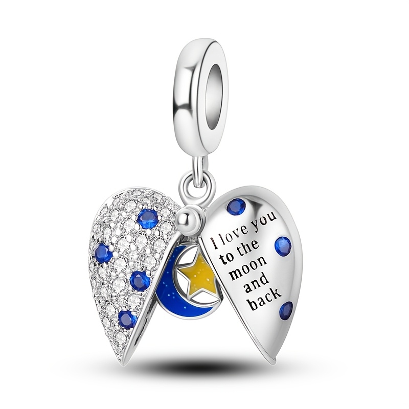 

925 Pure Silvery Pendant Suitable For Original Brand Bracelets And Necklaces, Luxury Gift For Making