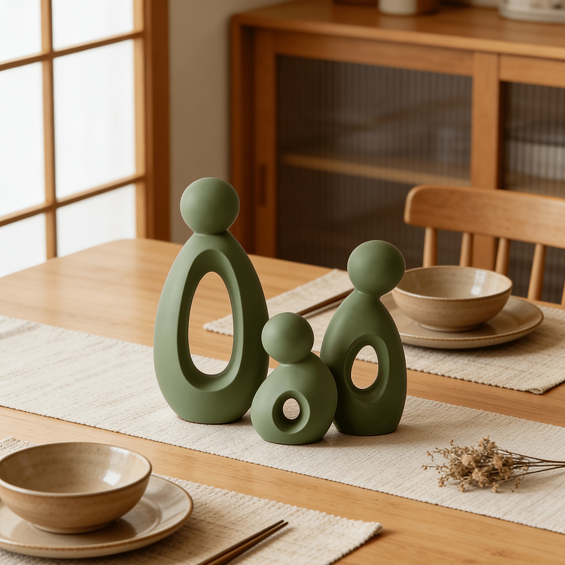 E-shop Minimalistische moderne abstrakte Wandskulpturen & Dekorationen aus Kunststoff – Sanfte Farben / Kunsttafeln geeignet für Zuhause, Büro,