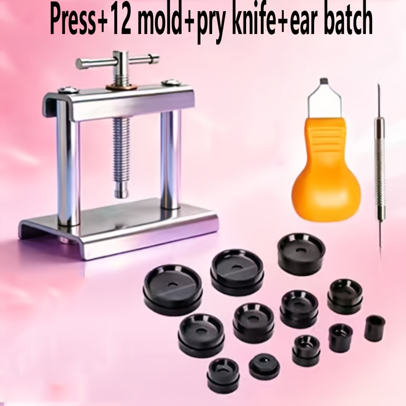 TEMU Capping Machine Repair Tool For Battery Replacement, Electronic Quartz Watch Capping Device For Lifting And Closing Covers, Clock Set Press And