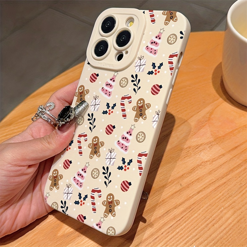 

Eye Antique White Christmas Pattern Tpu Anti-fall Full Protection Case Suitable For Apple Iphone6/7/8/x/xs/xr/xs Max/11/12/13/14/15/16pro Max