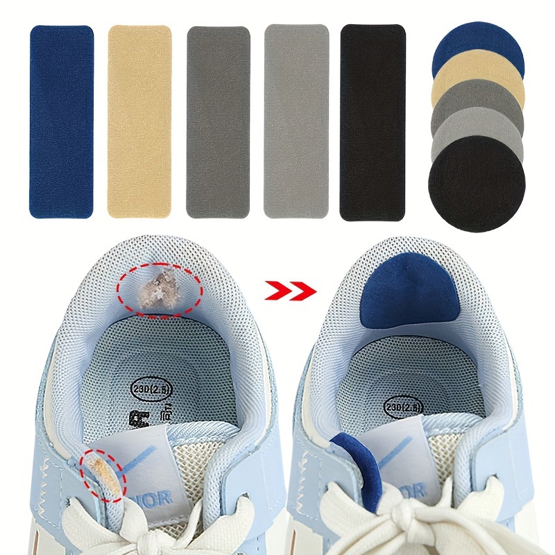 Patch Réparation Chaussure - 6 Pièces Autocollants - Pour Trous Talon Ou Bout - Imperméable Et Durable