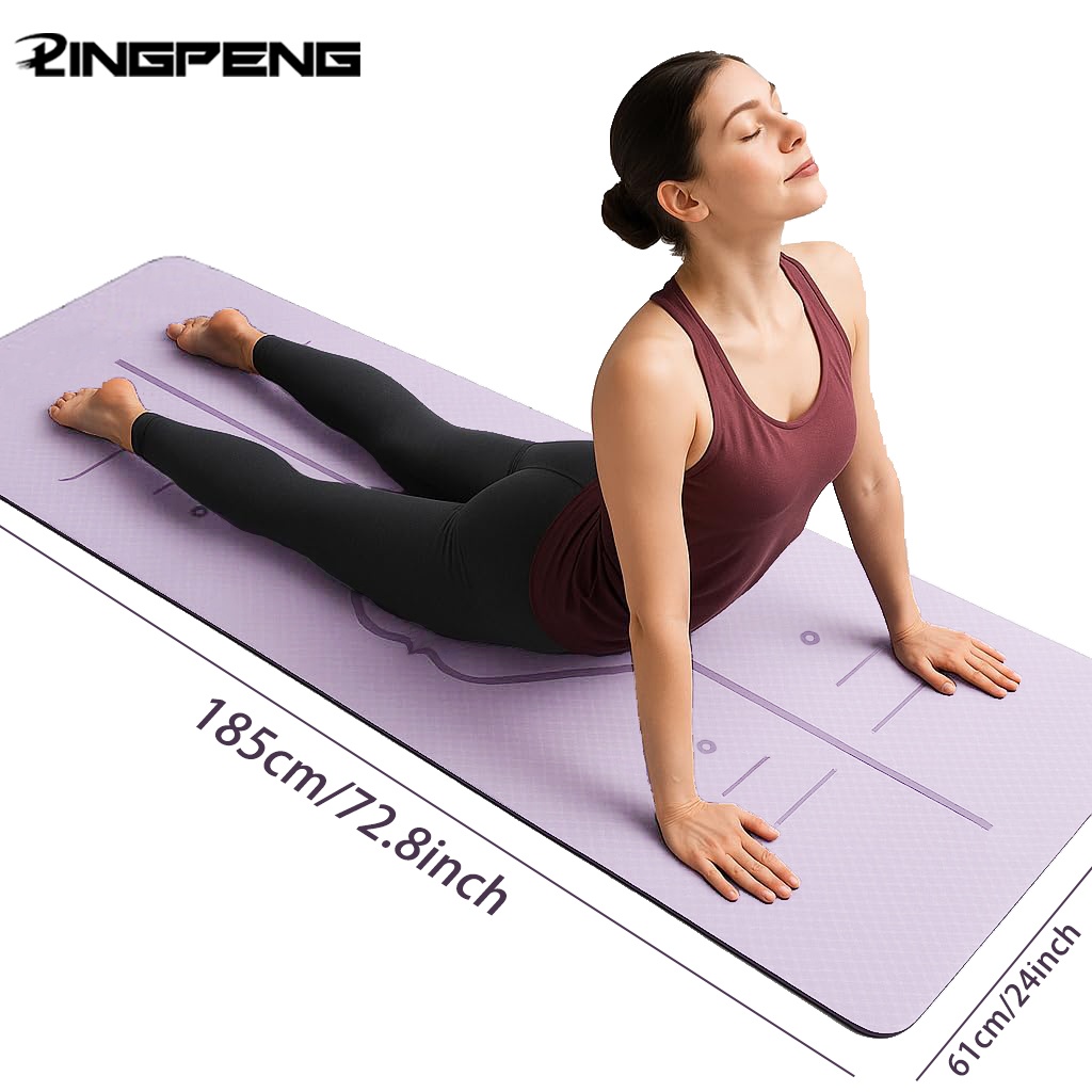 Esterilla De Yoga XCF Antideslizante Extra Gruesa Con Soporte