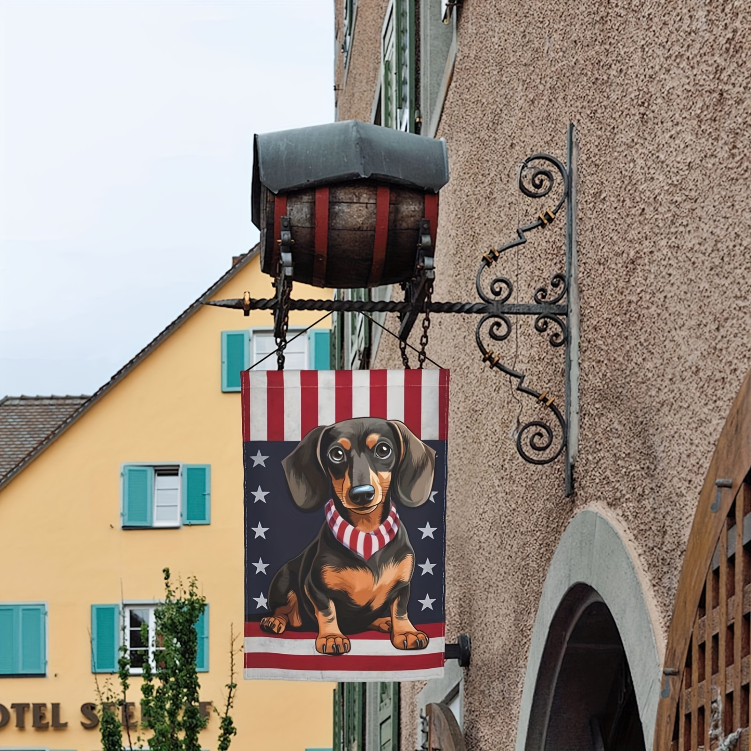 Doppelseitige Gartenflagge 'Raubtiere', 31,8x45,7 Cm – Polyester, Offiziell Lizenziert