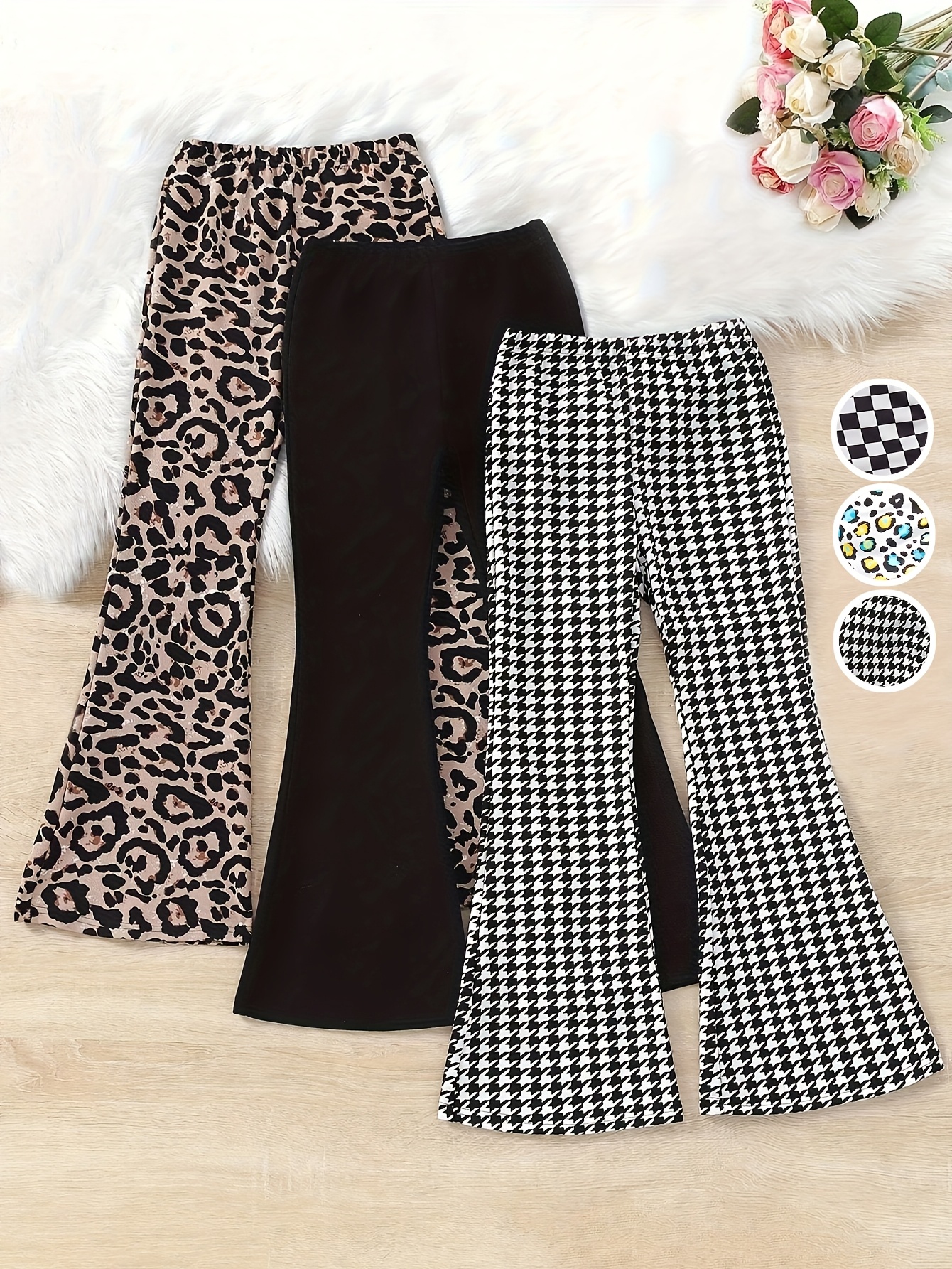 girls' able flared pants] girls' Temu Denmark