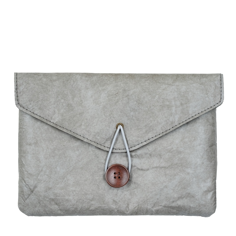 Image of A Lightweight And Thin Storage Bag For Laptop Power Adapters Made Of Fiber Paper, Featuring Compartments For