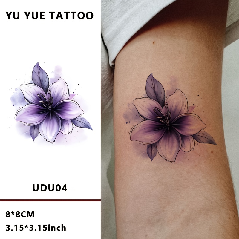 banana flower tattoo - Mauritius